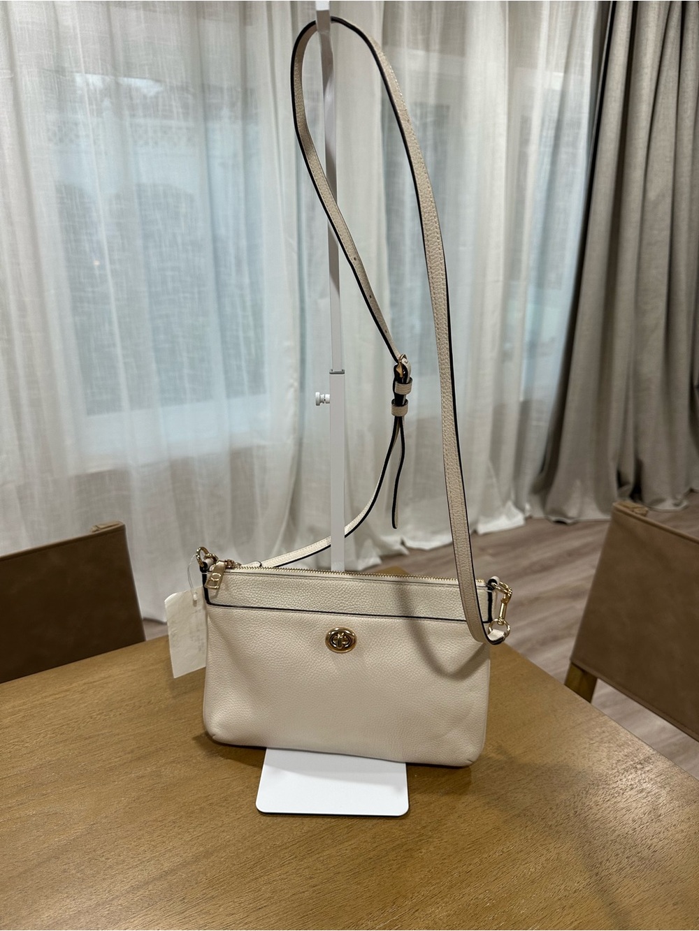 Coach Polly Small Pebble Leather Crossbody